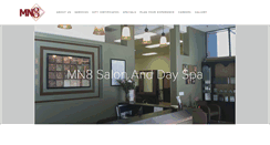 Desktop Screenshot of mn8salonanddayspa.com