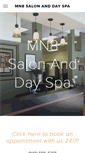 Mobile Screenshot of mn8salonanddayspa.com